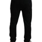 Dolce & Gabbana Black DG Logo Skinny Jogger Sweatpants Pants