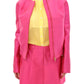 CO|TE Pink silk blend jacket