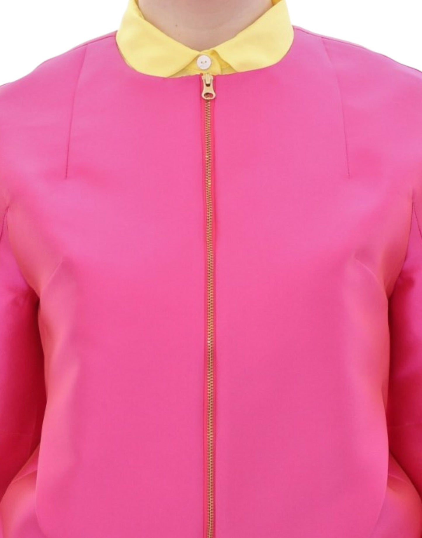 CO|TE Pink silk blend jacket