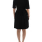 CO|TE Black Short Sleeve Venus Dress