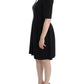 CO|TE Black Short Sleeve Venus Dress