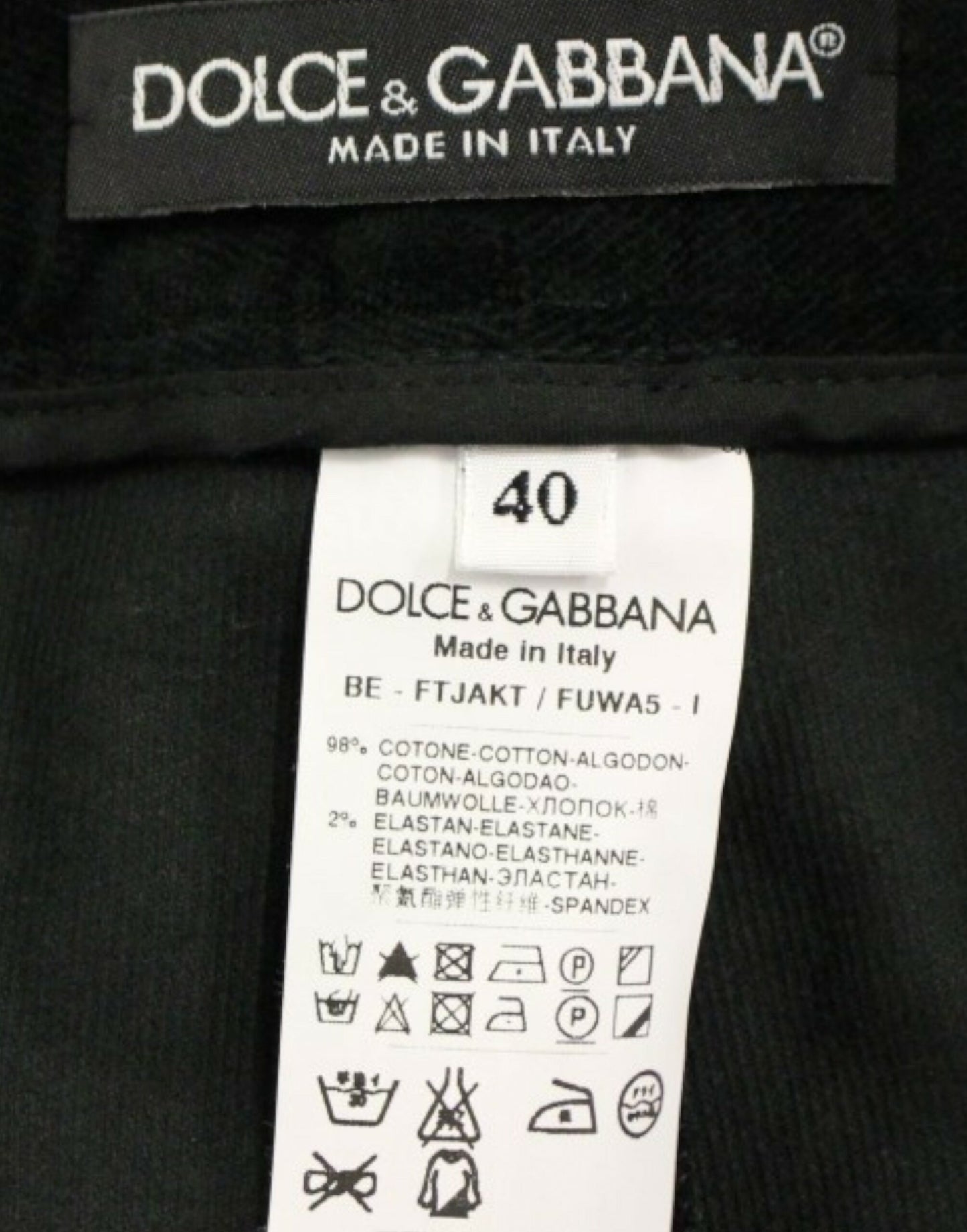 Dolce & Gabbana Black Shorts