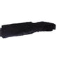 Dolce & Gabbana Black Lace Wool Lambskin Fur Elbow Gloves