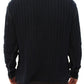 Dolce & Gabbana Blue Runway Netz Pullover Netted Sweater