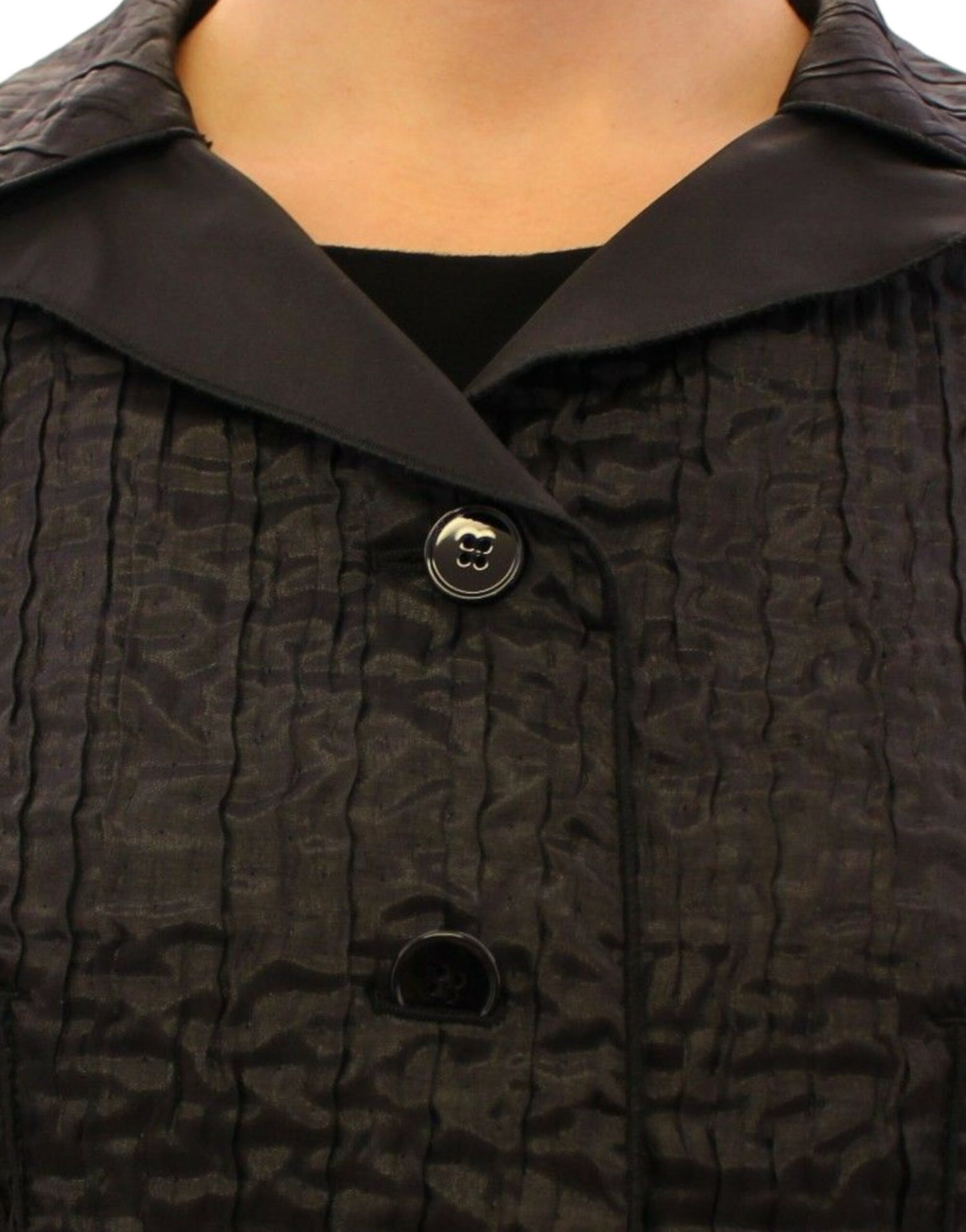 Dolce & Gabbana Elegant Black Bolero Shrug Jacket