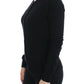 Dolce & Gabbana Black Wool Button Cardigan Sweater Top