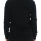 Dolce & Gabbana Black Wool Button Cardigan Sweater Top