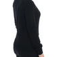 Dolce & Gabbana Black Wool Button Cardigan Sweater Top