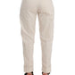 Ermanno Scervino Beige Chinos Casual Dress Pants Khakis