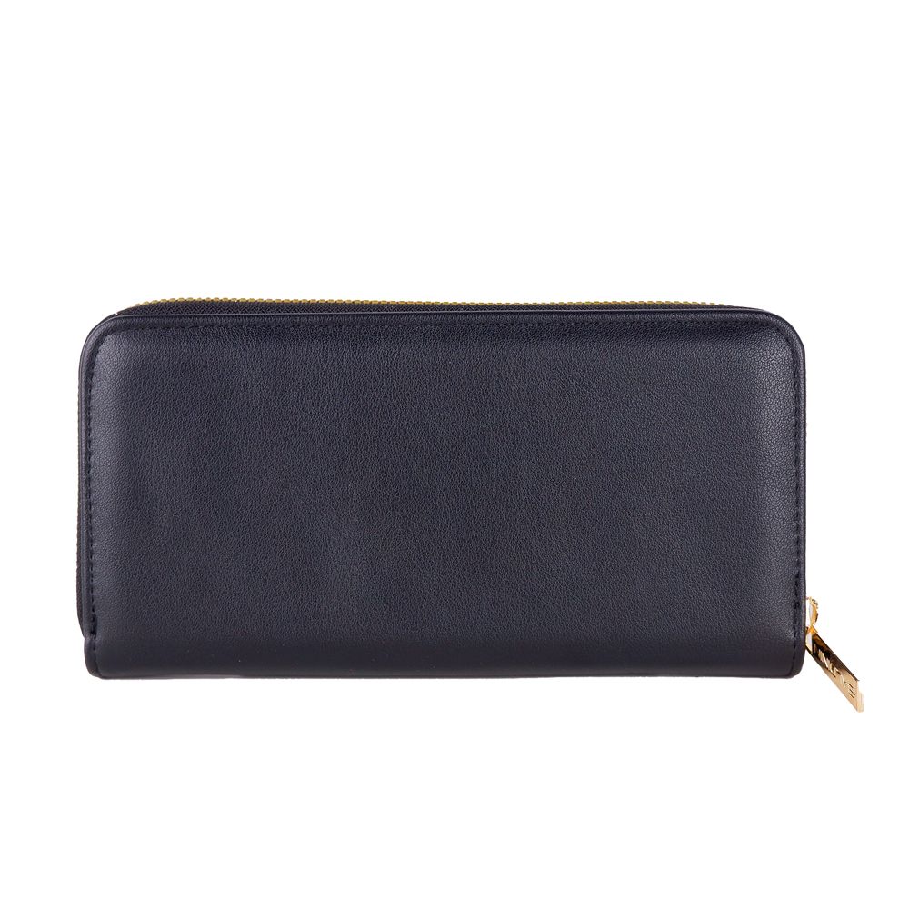 Baldinini Trend Black Leather Wallet