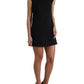 Dolce & Gabbana Elegant Black Sleeveless Shift Mini Dress