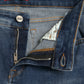 Dolce & Gabbana Dark Blue Washed Skinny Mid Waist Denim Jeans