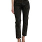 Dolce & Gabbana Brown BOYFRIEND Mid Waist Cotton Denim Jeans