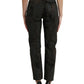 Dolce & Gabbana Brown BOYFRIEND Mid Waist Cotton Denim Jeans