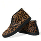 Dolce & Gabbana Brown Leopard Pony Hair Leather Sneakers Shoes