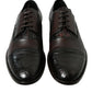 Dolce & Gabbana Brown Exotic Leather Formal Men Dress Shoes