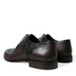 Dolce & Gabbana Brown Exotic Leather Formal Men Dress Shoes