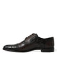 Dolce & Gabbana Brown Exotic Leather Formal Men Dress Shoes