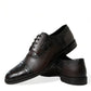 Dolce & Gabbana Brown Exotic Leather Formal Men Dress Shoes