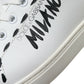 Dolce & Gabbana White Leather LOVE Milano Men Sneakers Shoes