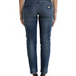 Dolce & Gabbana Blue BOYFRIEND Mid Waist Cotton Denim Jeans