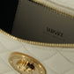 Versace White Lamb Leather Belt Bag