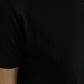 Dolce & Gabbana Black Wool Short Sleeves Crewneck Top T-shirt