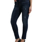 Dolce & Gabbana Elegant Dark Blue Mid Waist Stretch Jeans