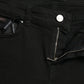 Dolce & Gabbana Black Cotton Stretch Denim Skinny Jeans