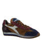 Diadora Brown Equipe H Dirty Stone Leather Sneakers