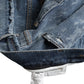 Dolce & Gabbana Blue Washed Skinny Cotton Stretch Denim Jeans