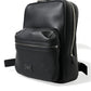 Dolce & Gabbana Black Calfskin Leather Logo Palermo Backpack Bag