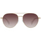 Ted Baker Gold Men Sunglasses