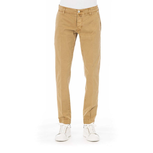 Jacob Cohen Beige Cotton Jeans & Pant