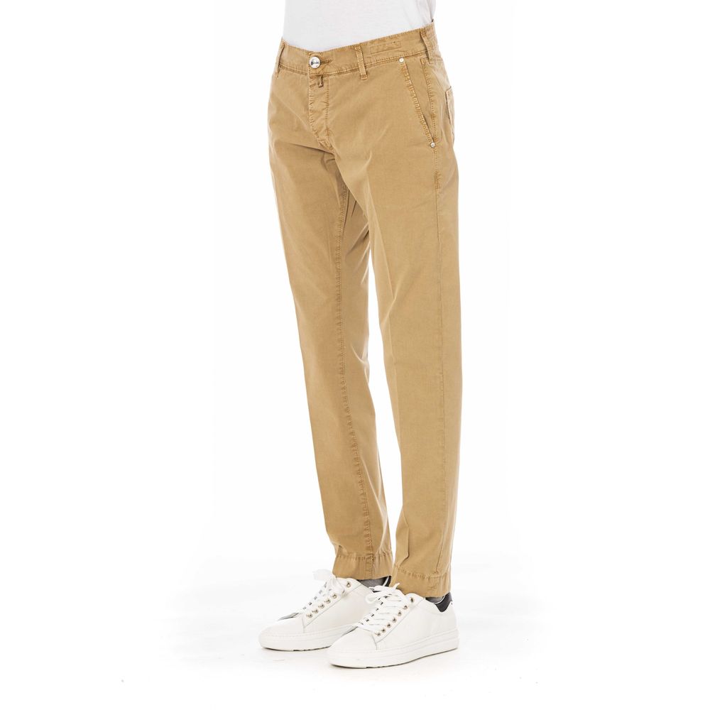 Jacob Cohen Beige Cotton Jeans & Pant