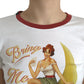 Dolce & Gabbana White Bring Me To The Moon T-shirt