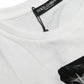 Dolce & Gabbana White Black Roses T-shirt