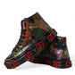 Dolce & Gabbana Multicolor Camouflage High Top Sneakers Shoes