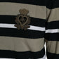 Dolce & Gabbana Multicolor Stripe Wool Logo Pullover Sweater