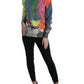 Dolce & Gabbana Multicolor Mohair Turtleneck Pullover Sweater