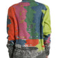 Dolce & Gabbana Multicolor Mohair Turtleneck Pullover Sweater