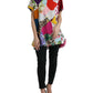 Dolce & Gabbana Multicolor Patchwork Blouse