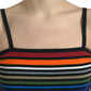 Dolce & Gabbana Multicolor Stripes Tank Top