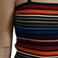 Dolce & Gabbana Multicolor Stripes Tank Top