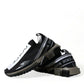 Dolce & Gabbana Elegant Black & White Sorrento Sneakers