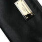 Dolce & Gabbana Black Nylon Logo Plaque Keyring Pouch Clutch Bag