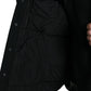 Dolce & Gabbana Black Collared Padded Logo Jacket