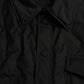 Dolce & Gabbana Black Collared Padded Logo Jacket