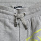 Dolce & Gabbana Gray Cotton Graffiti Sweatpants Jogger Pants