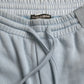 Dolce & Gabbana Light Blue Cotton Sweatpants Men Jogger Pants